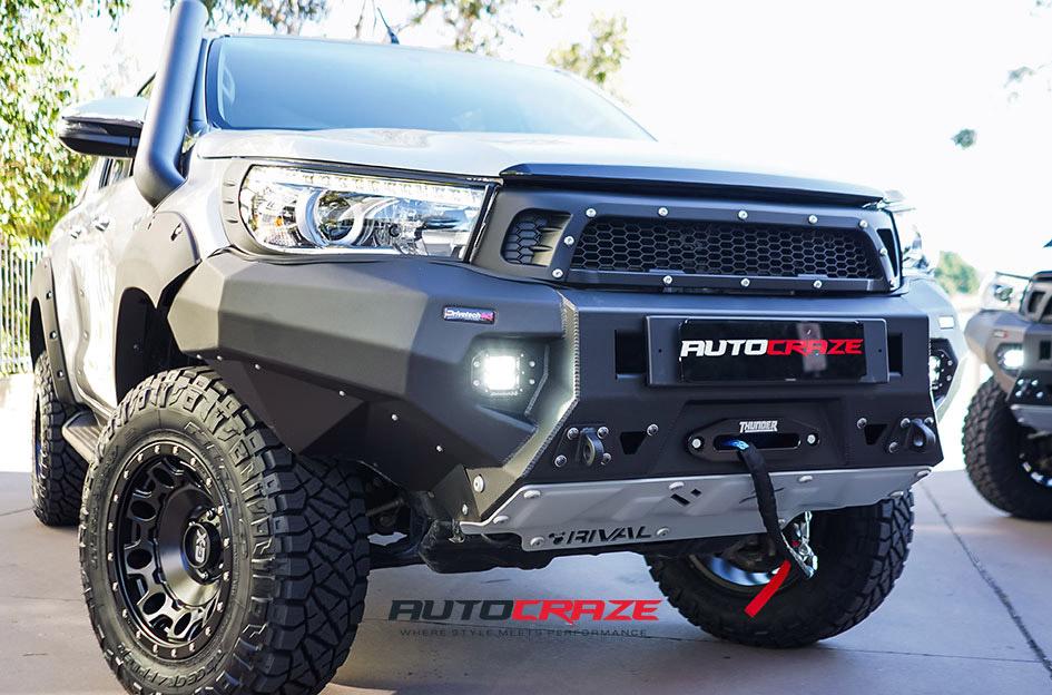 TOYOTA HILUX 4WD HOLESHOT XD SATIN BLACK